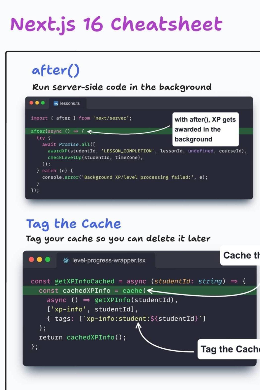 The Next.js 16 Cheatsheet You’ve Been Waiting For