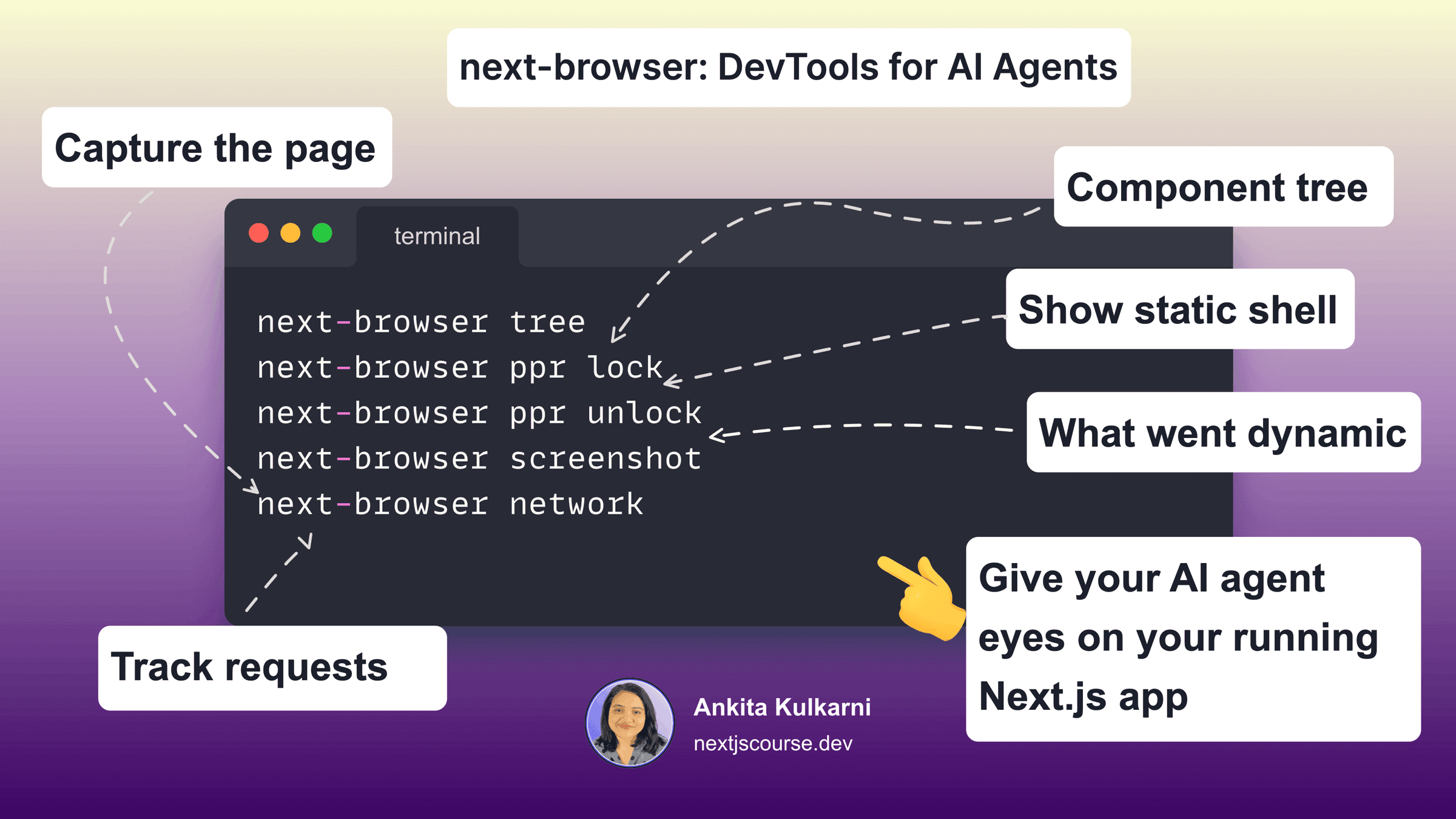 🍿 Biggest AI updates in Next.js 16.2 (Your AI agent can finally see what your users see)